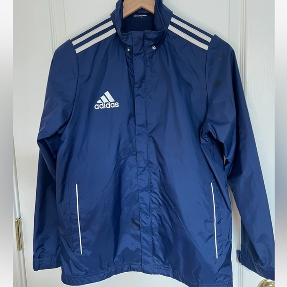 ADIDAS Sports Rain/Windbreaker Jacket | blue - Picture 1 of 13